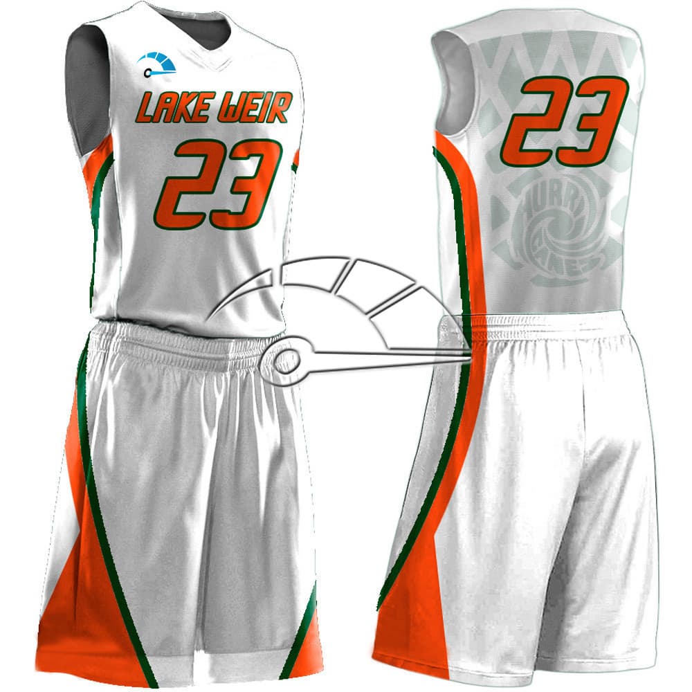 Lighter Besketball uniforms